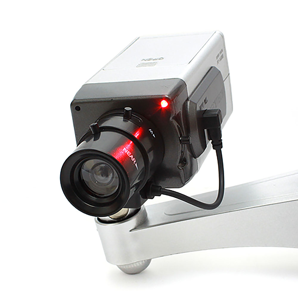 Oce 사각 모형 감시 가짜 카메라 벽부착 방범 카메라 진짜같은 감시카메라 모조 CCTV