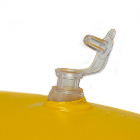 100cm 원형 손잡이 튜브(노랑)