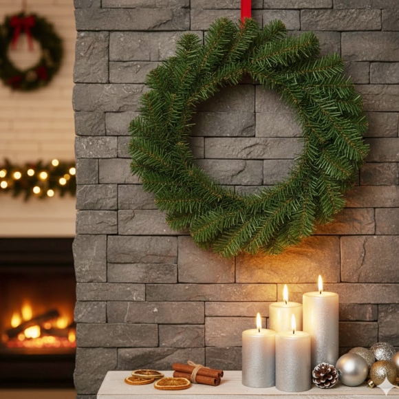 60cm 일반 원형 리스