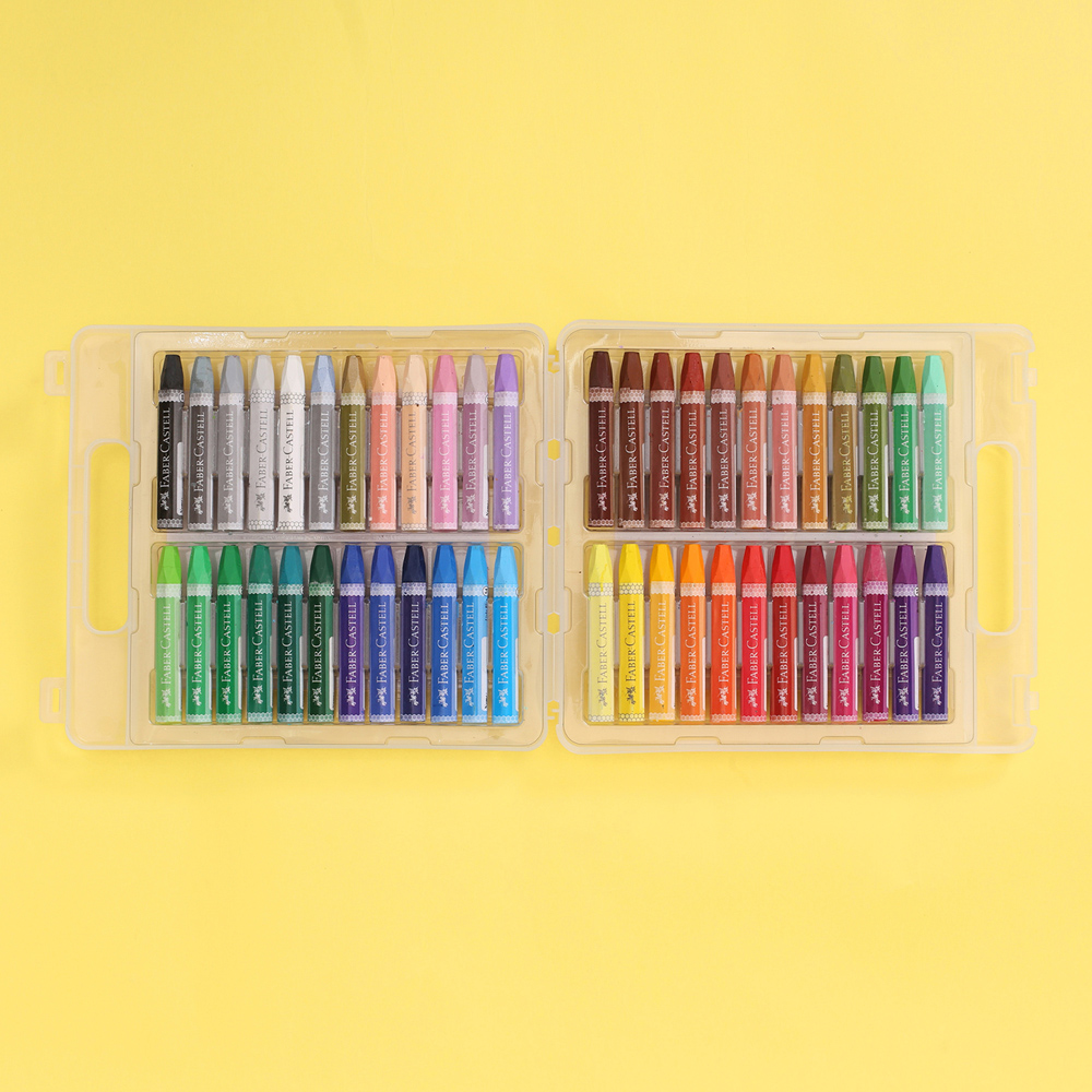 Oce 독일 48색 크레파스 굵은 색연필 어린이 색칠 도구 크래용