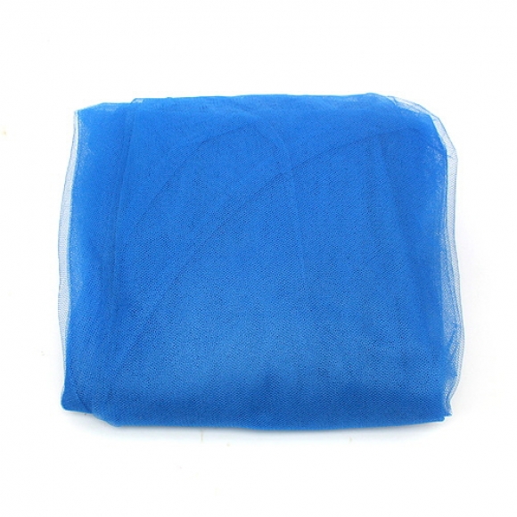 심플 사각 모기장 (블루) (소)