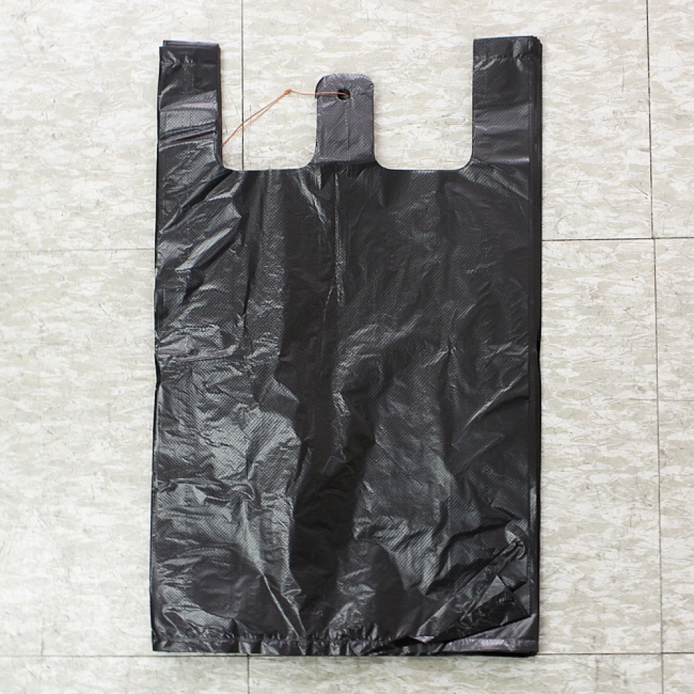 Oce 마트 비닐봉지 플라스틱백 100p 검정 3호 속지 비닐 봉지 과일 포장 편의점 비닐 봉투