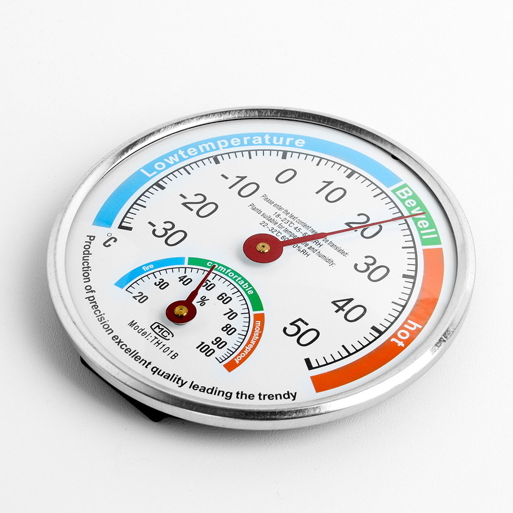 고급 정밀 온도 습도계(13cm)