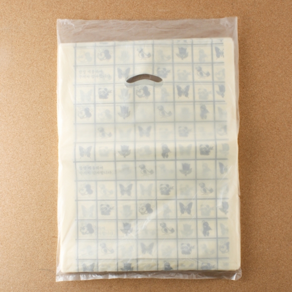 100p 양장비닐봉투(베이지)(30)