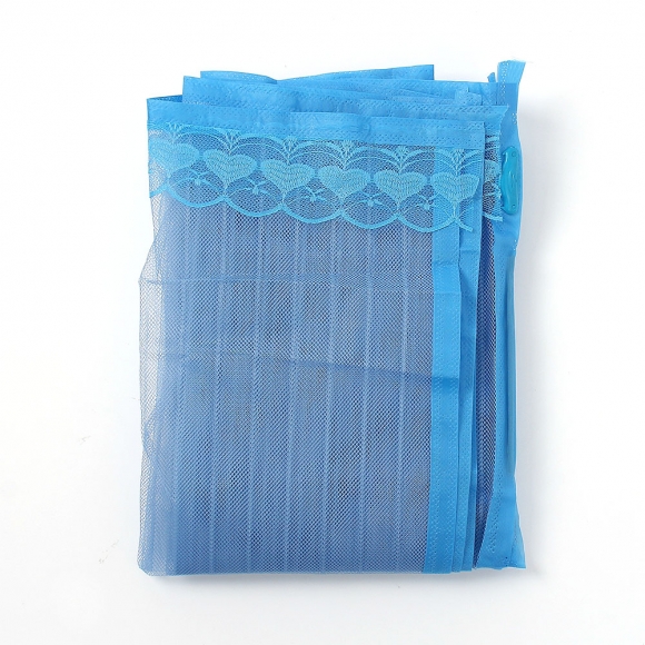 [리빙피스] 마그네틱 문 모기장(블루) (90cm)