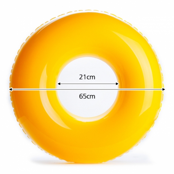 65cm 레몬튜브(노랑)(6-8세용)