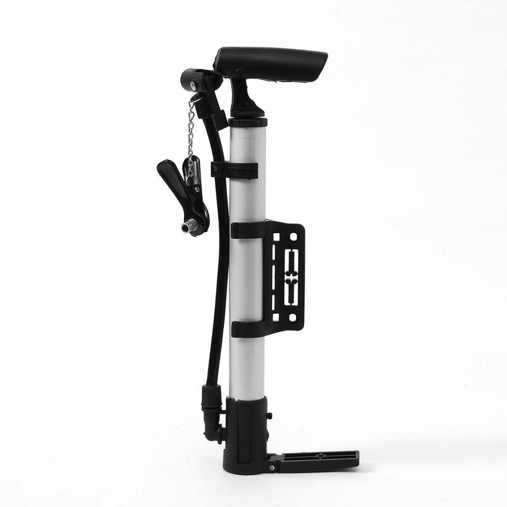 2노즐 자전거 장착 에어펌프 공기 주입기 휴대용 공기 펌프 손펌프 던롭 슈레더