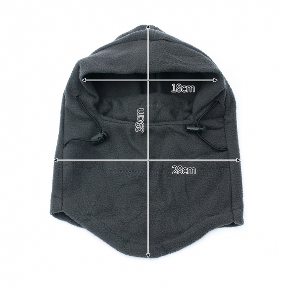 방한 마스크 넥워머 바라클라바(그레이) (남성용)