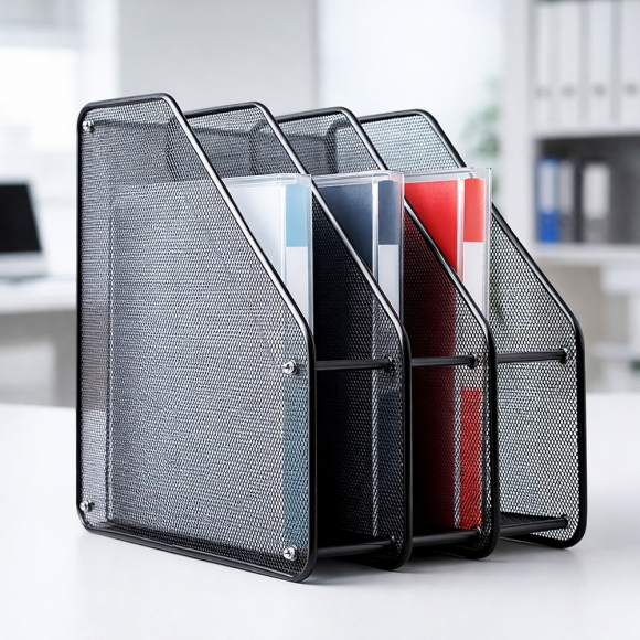 고급 철제 3칸 문서보관 파일박스