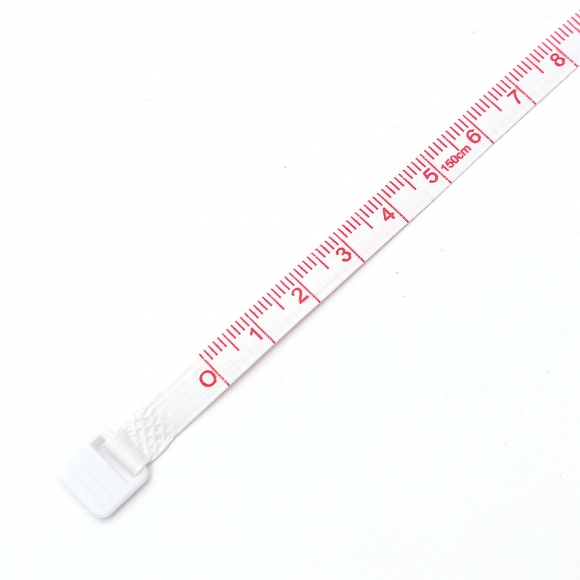 화이트 원형 줄자(1.5m)