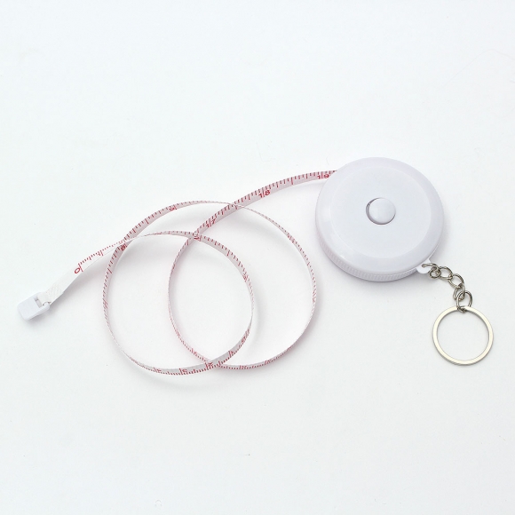 화이트 원형 줄자(1.5m)