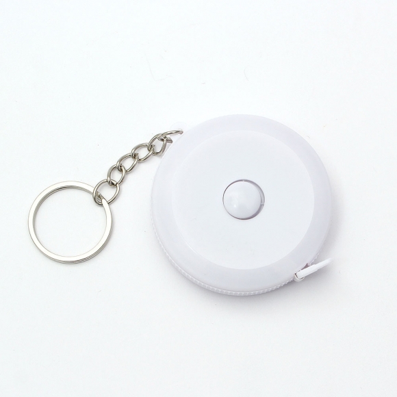 화이트 원형 줄자(1.5m)