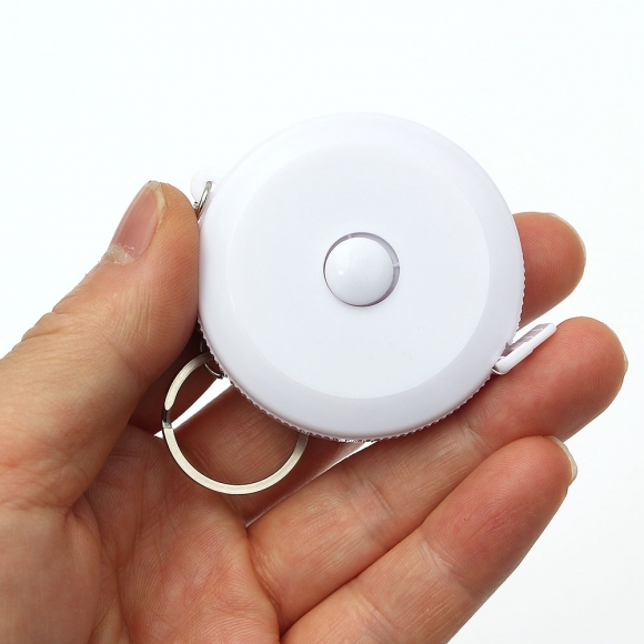 화이트 원형 줄자(1.5m)