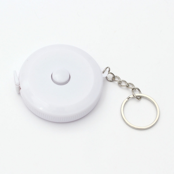 화이트 원형 줄자(1.5m)