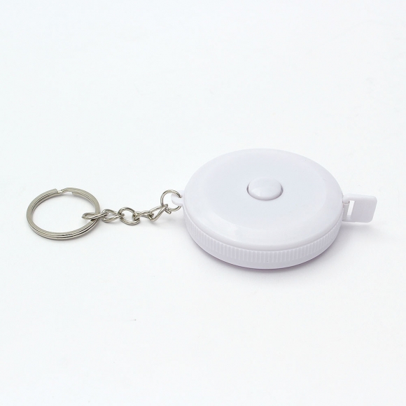 화이트 원형 줄자(1.5m)