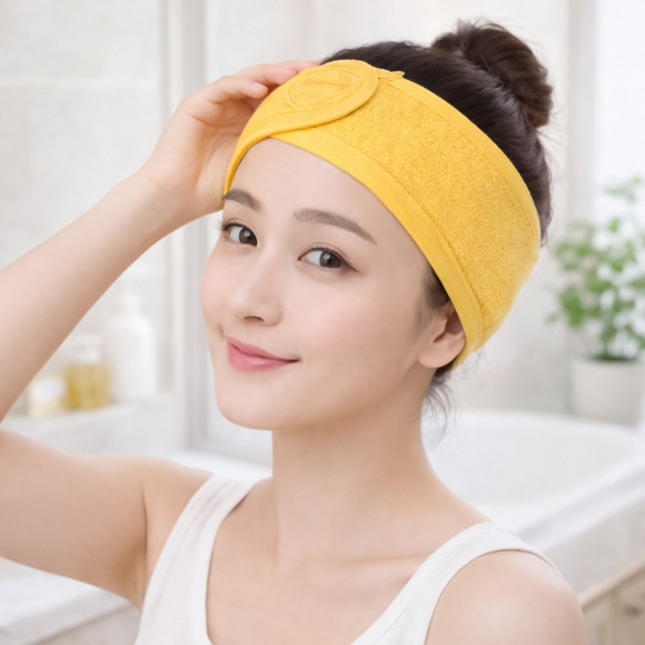 극세사 메이크업 샤워 헤어밴드(띠)