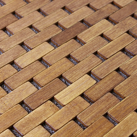 쿨썸머 벽돌무늬 대나무 방석(39cm)