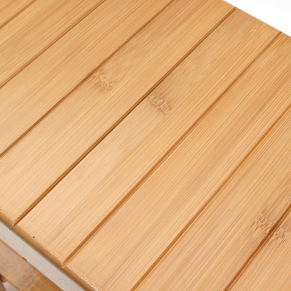 우드 미니선반 겸용 보조의자