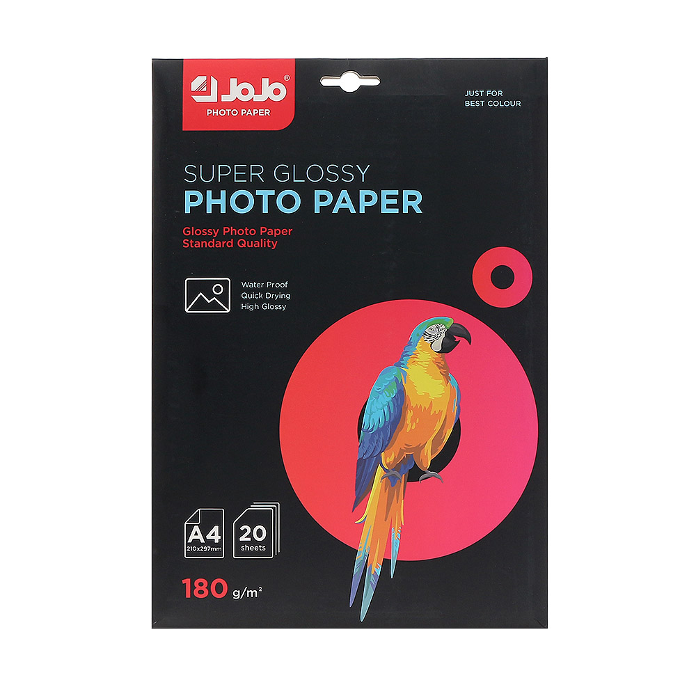 Oce 컬러프린터 인화지 포토 페이퍼 A4-20매 180g 인쇄 종이 사진용지 광택 코팅 종이