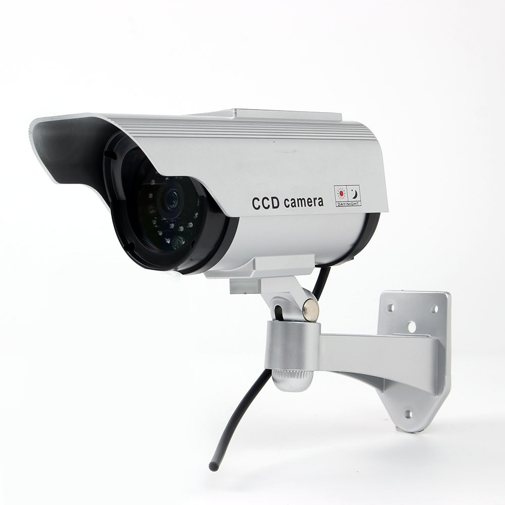 Oce 태양광 모형 감시 가짜 카메라 A1 주택 감시카메라 실외 방범 TV 진짜같은 감시카메라