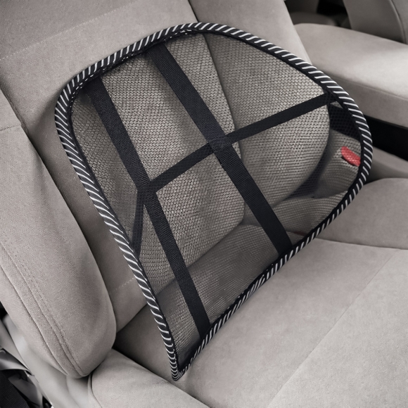 메쉬 등받이 허리쿠션(블랙)