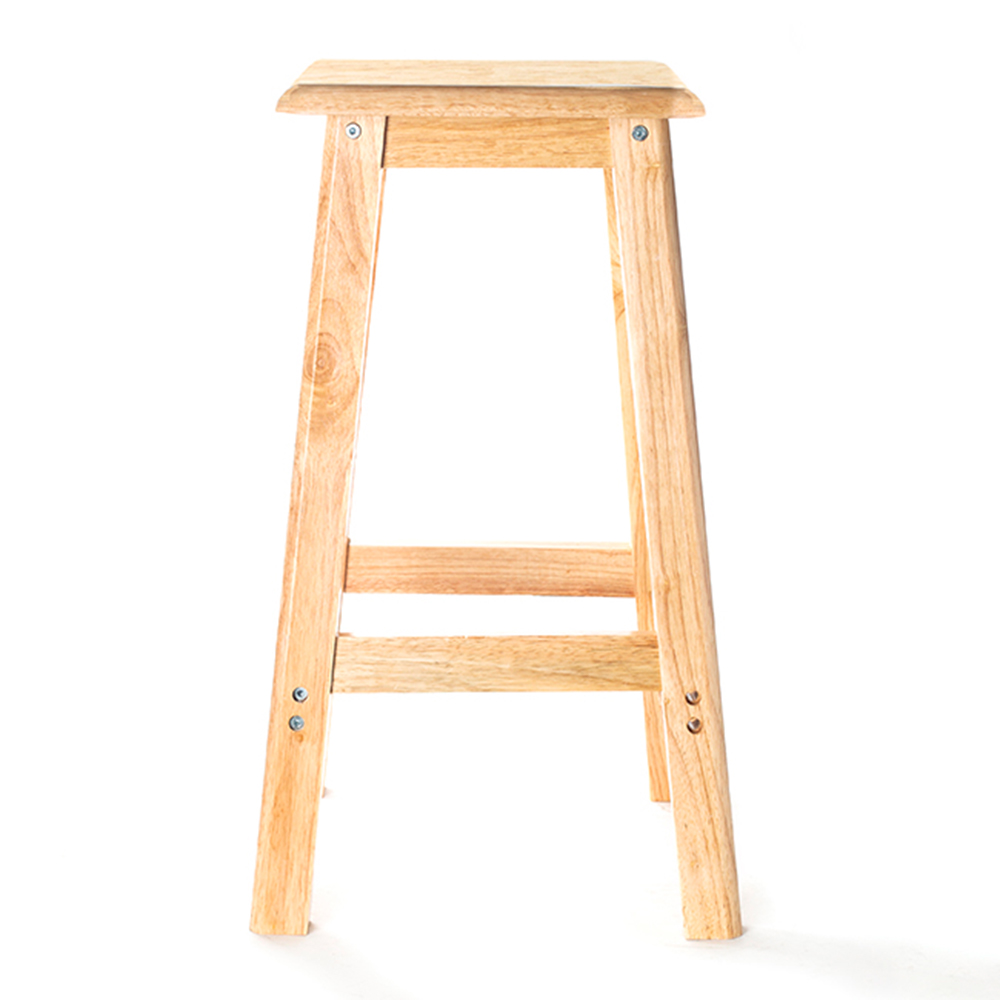 Oce 원목 바텐 의자 빈티지 높은 스툴 60cm 미니 테이블 주방 발받침 간이 탁자