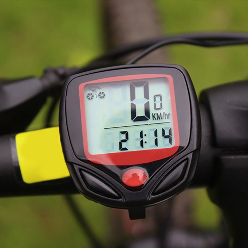 Oce 자전거 주행거리 속도 측정기 스피드 워치 시간 측정기 자전거 시계