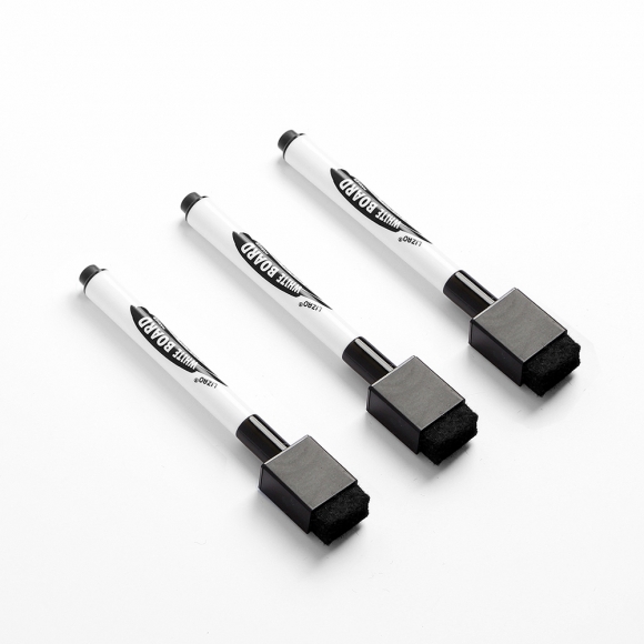 지우개달린 보드마카 3p세트(검정)