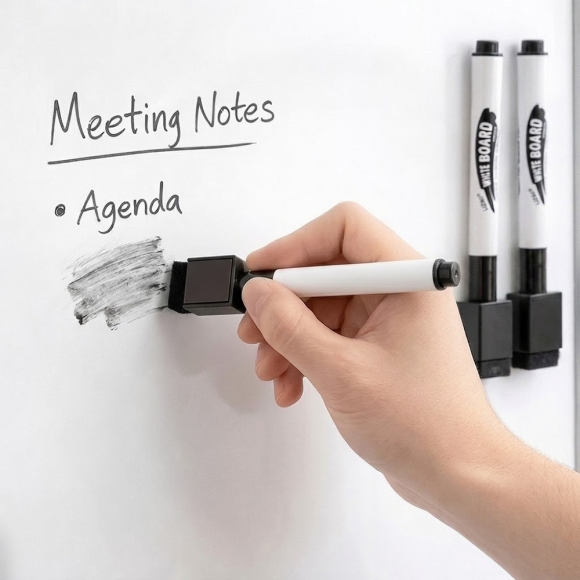 지우개달린 보드마카 3p세트(검정)