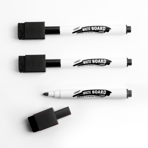 지우개달린 보드마카 3p세트(검정)