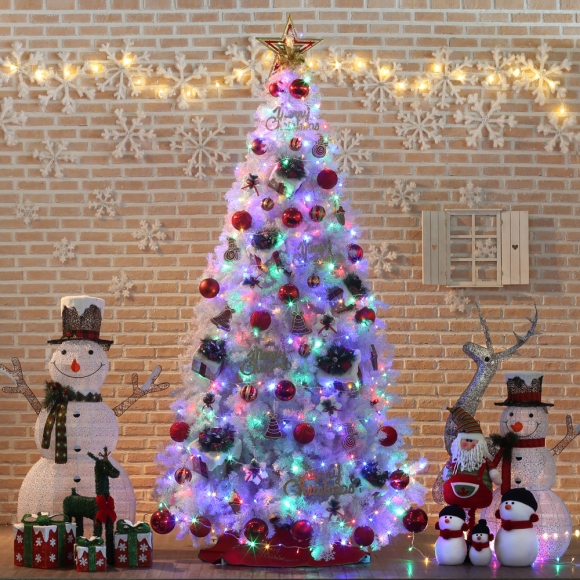 300cm 크리스마스 선물 화이트 트리 풀세트 18(0378)/39(65357)/B전구(3)