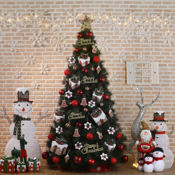300cm 크리스마스 선물 뉴리얼 솔잎트리(AB) 풀세트 22(0419)/39(65357)/B전구(3)