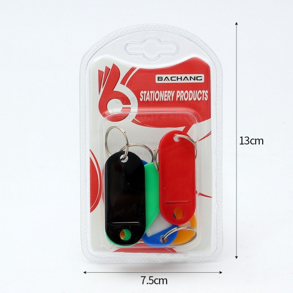 문구존 컬러 네임택 6p세트