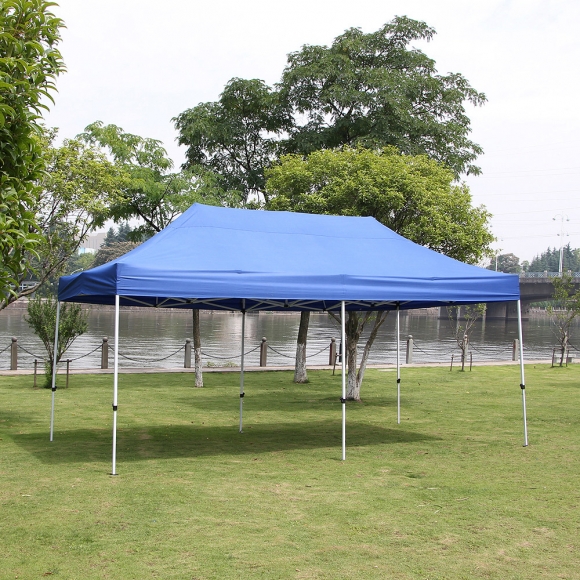 행사용 접이식 캐노피 천막(300x600cm) (블루)
