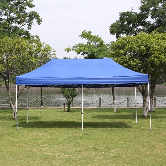 행사용 접이식 캐노피 천막(300x600cm) (블루)