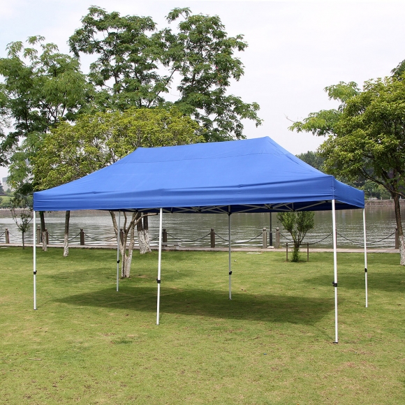 행사용 접이식 캐노피 천막(300x600cm) (블루)