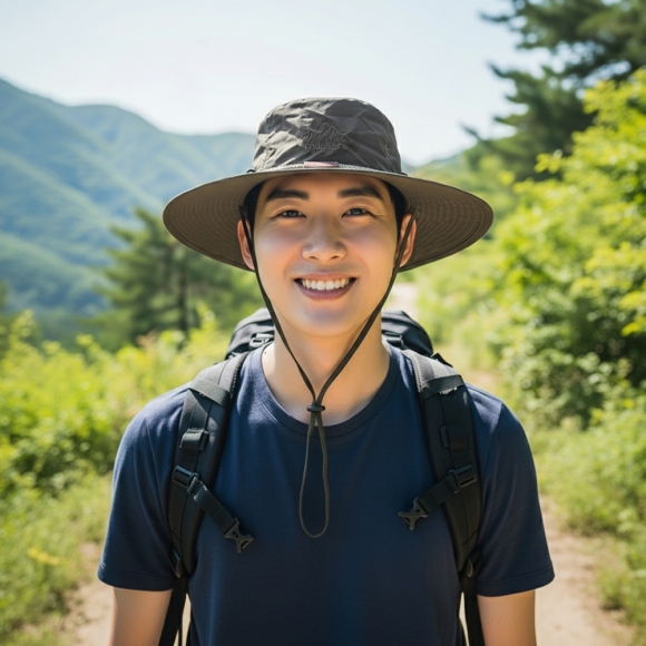 아웃도어 에스닉 등산 모자(남성용)