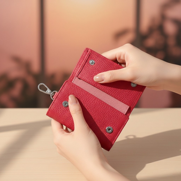 스마트 키홀더 지갑(레드)