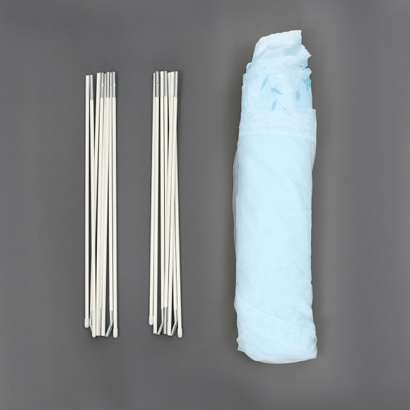 [리빙피스] 유니룸 모기장(150x200cm) (블루)