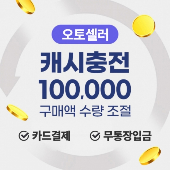 오토셀러 서비스 캐시
