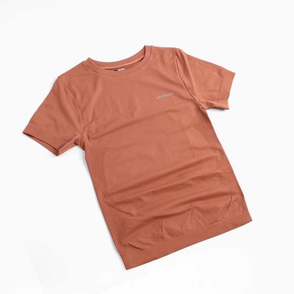 슬림바디 스키니 티셔츠(오렌지) (L)