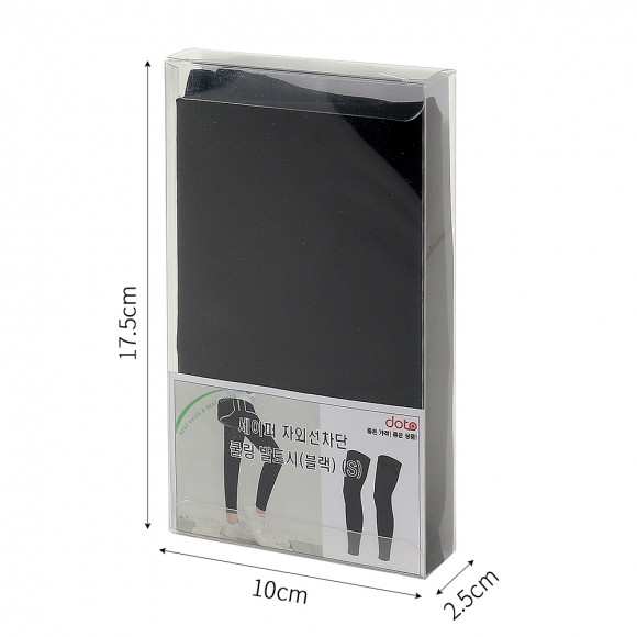 세이퍼 자외선차단 쿨링 다리토시(블랙) (S)