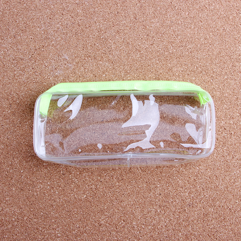 Oce pvc 투명 파우치 세면 가방 5p 지퍼 이너백 브러쉬 화장품 주머니 방수 비닐 주머니