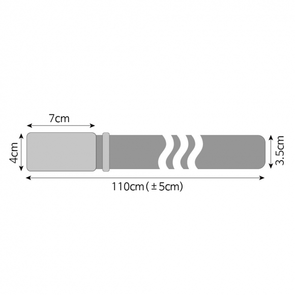 맨클로 자동버클 소가죽 벨트(110cm)