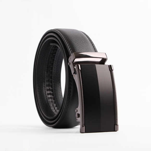 맨클로 자동버클 소가죽 벨트(110cm)