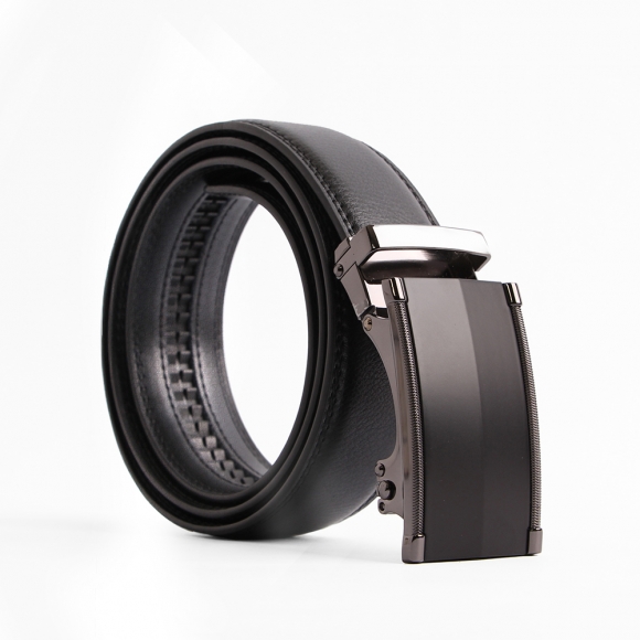 맨클로 자동버클 소가죽 벨트(110cm)