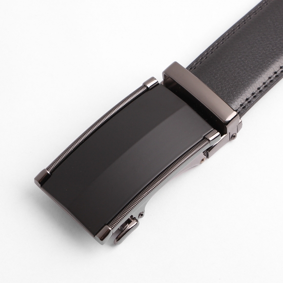 맨클로 자동버클 소가죽 벨트(110cm)