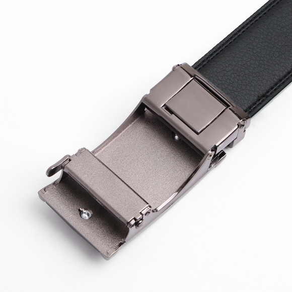 맨클로 자동버클 소가죽 벨트(110cm)