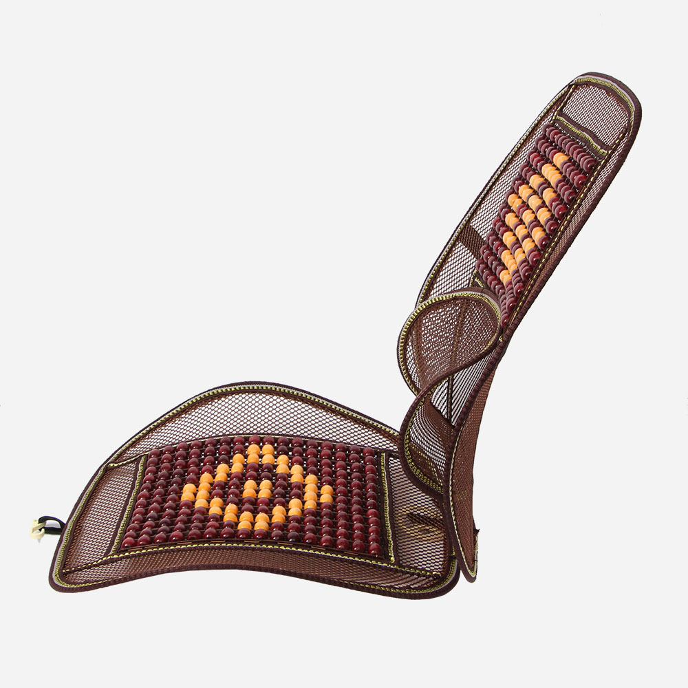 Oce 자동차 지압 대나무 쿨방석 의자 등받이 자동차쿨시트 카커버 여름매쉬방석