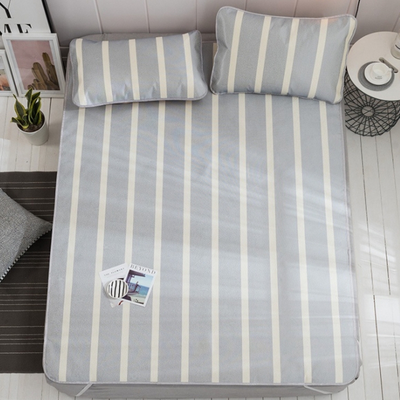 포리온 일자 침대 커버세트(그레이) (180cmx200cm)